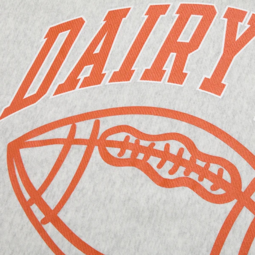 NWT Dairy Boy Study Break State Champs Rollneck in Champion Orange - Picture 3 of 16